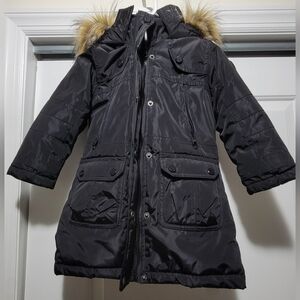 Steve Madden Girls Puffer/Parka Coat - 4T